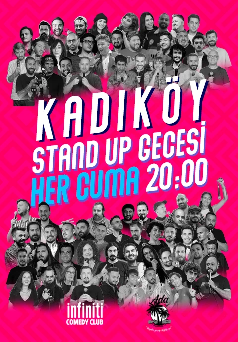 Kadıköy Stand up Gecesi Cumartesi 20:00