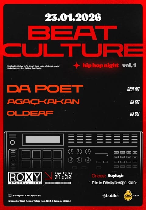 Beat Culture: Da Poet, Ağaçkakan + Oldeaf