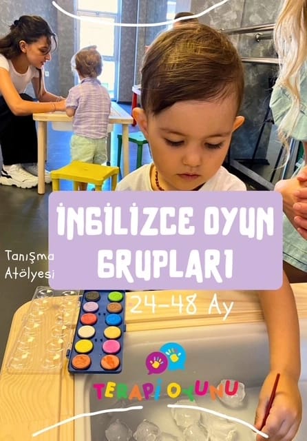 İngilizce Oyun Grupları (24-48 Ay Çocuk)