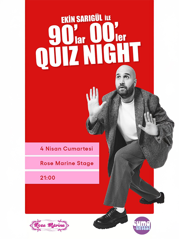Ekin Sarıgül ile 90’lar 2000’ler Quiz