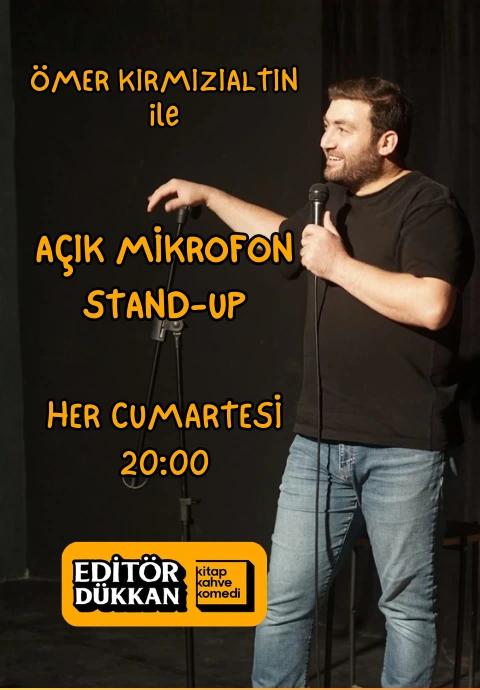 Ömer Kırmızıaltın ile Açık Mikrofon Stand-up