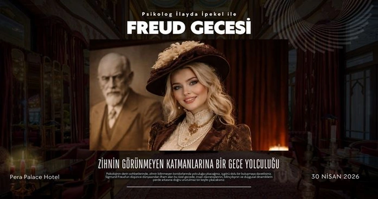 Pera Palas’ta Freud Gecesi