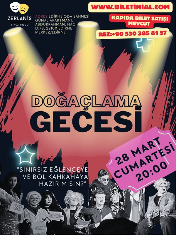 Zerlanis Tiyatrosu Doğaçlama Gösterisi