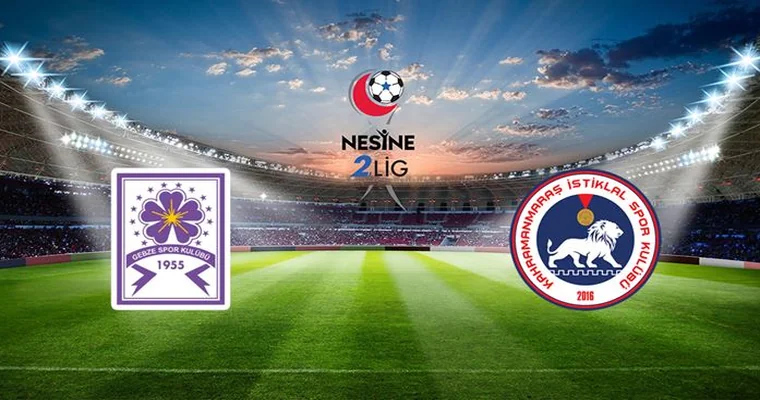 Güzide Gebzespor SK - A. Kahramanmaraş İstiklal SK