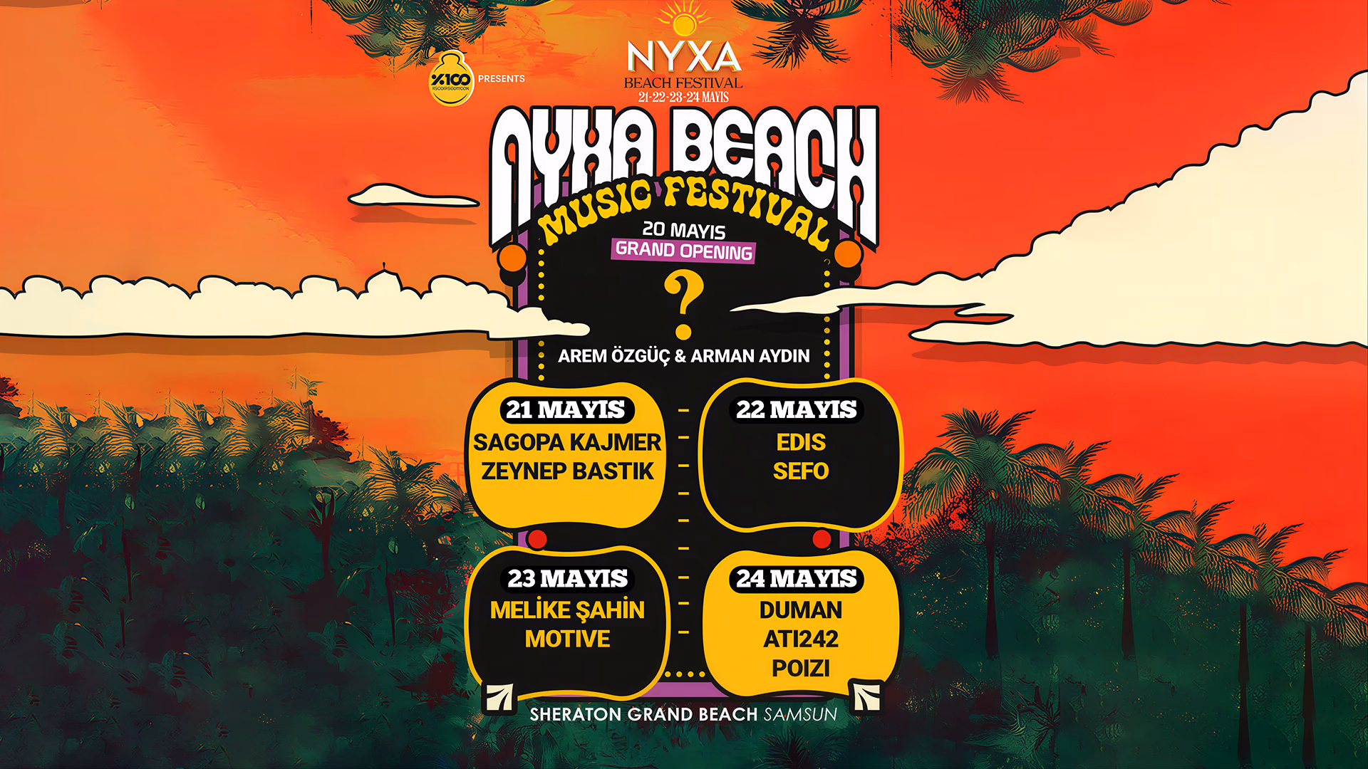 NYXA Beach Festival 22 Mayıs : Edis - Sefo