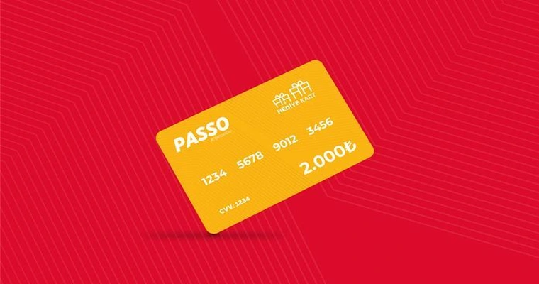 Passo Hediye Kart 2000 TL