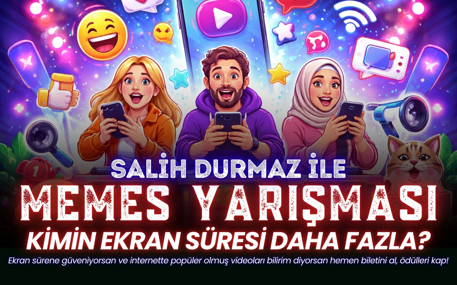 Memes Yarışması: Kimin Ekran Süresi Daha Fazla?