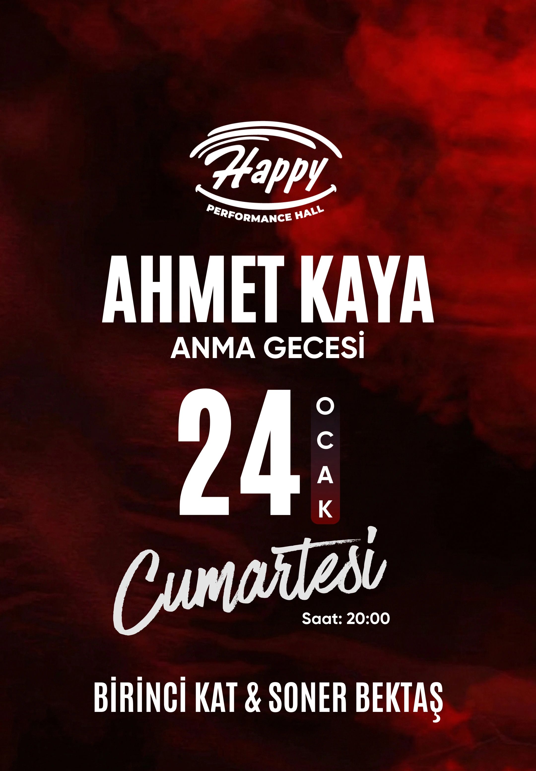 AHMET KAYA ANMA GECESİ