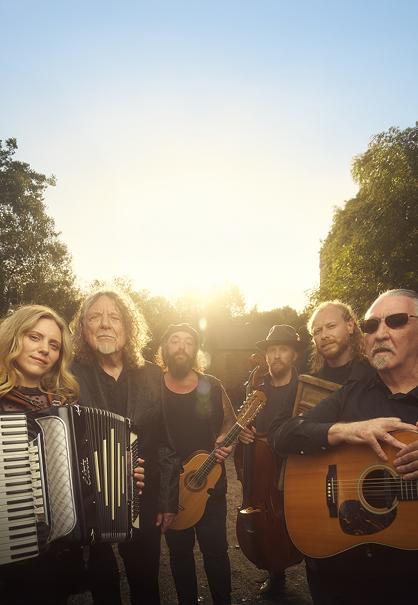 Robert Plant with Saving Grace and Suzi Dian
