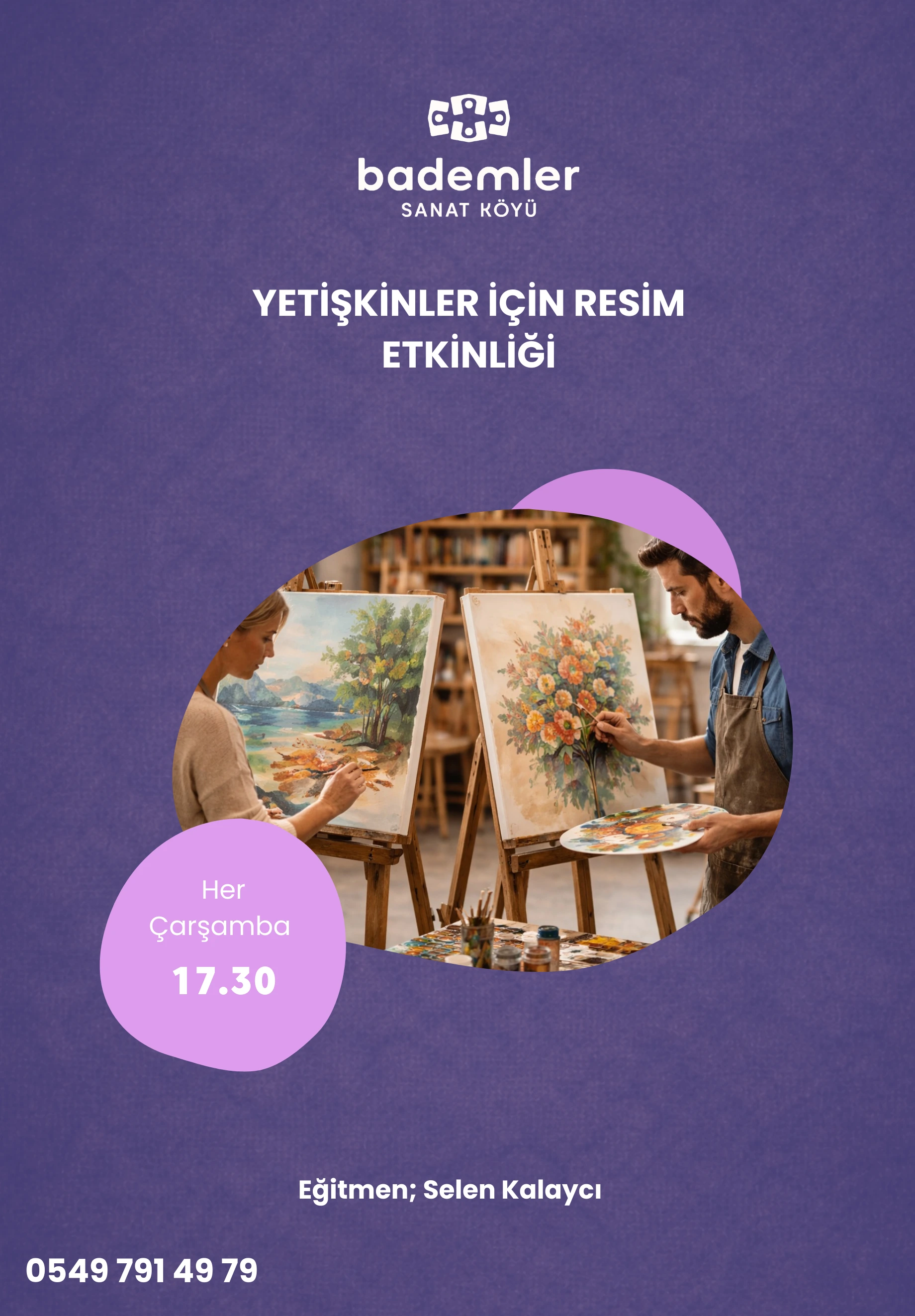 Yetişkinler İçin Resim Etkinliği