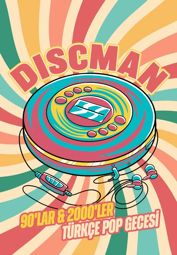 Discman 90’lar & 2000’ler Türkçe Pop Gecesi