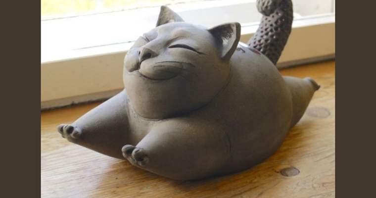 Şişman Kedi | Heykel Atölyesi