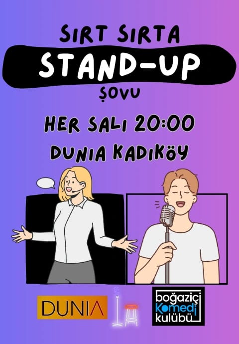 Sırt Sırta Stand-up - Boğaziçi Komedi Kulübü