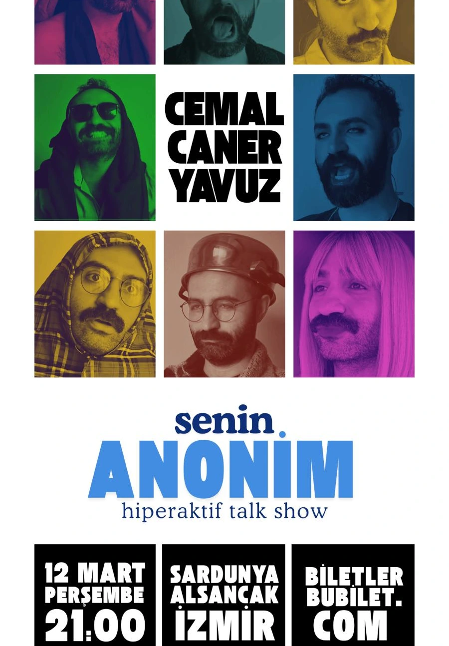 Cemal Caner Yavuz Sunar: SENİN ANONİM!