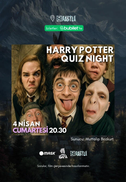 Harry Potter Quiz Night-Muttalip Bozkurt ile