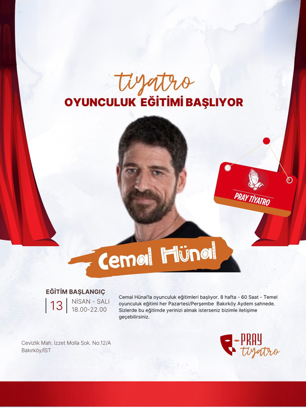 Cemal Hünal ile Oyunculuk Eğitimi