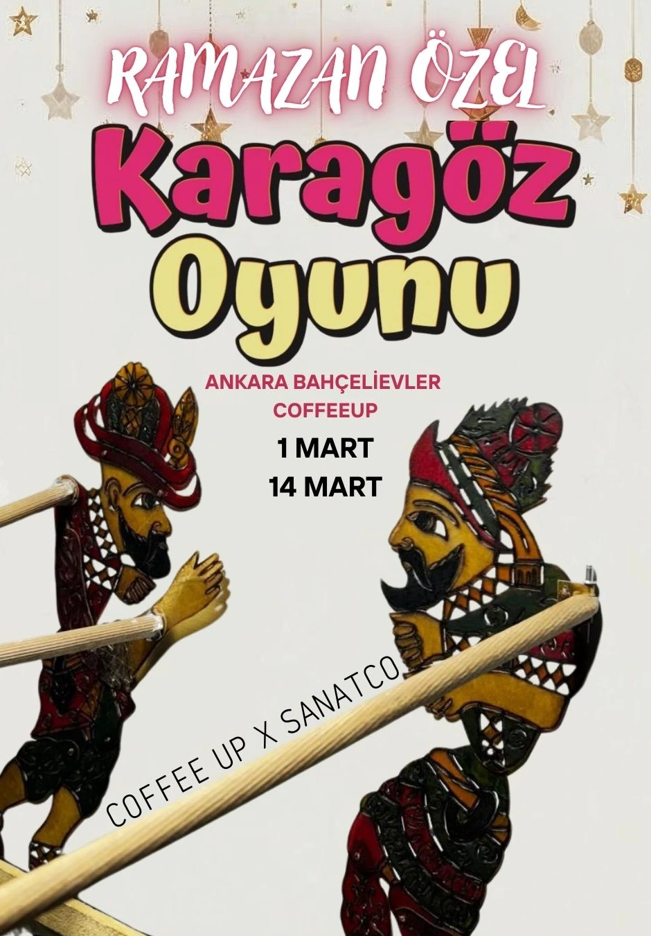 Gösteri: Sanatco.Ankara | Ramazan Özel Karagöz ve Hacivat Gölge Gösterisi