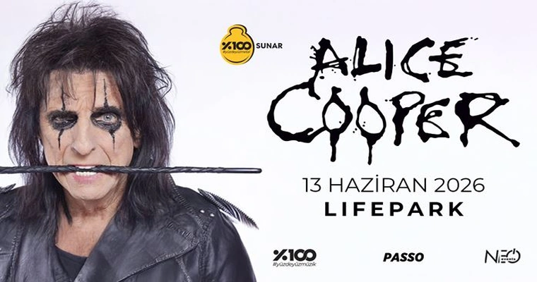 %100 Metal Sunar: Alice Cooper