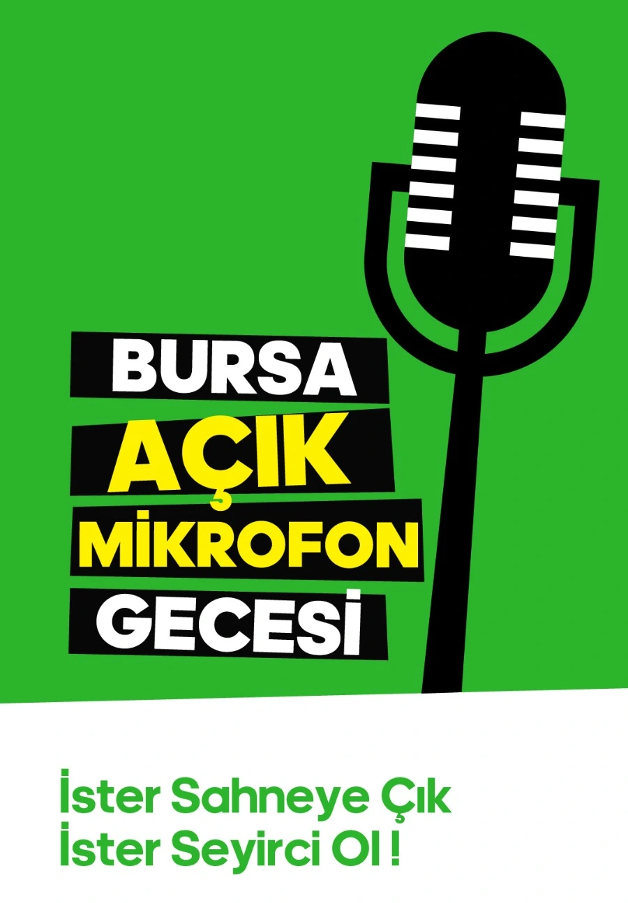 Bursa Açık Mikrofon Stand Up Gecesi