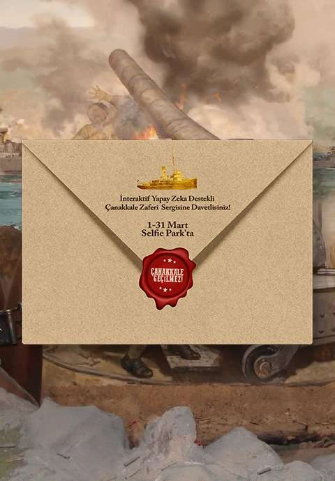 1. Antalya Çanakkale Zaferi İnteraktif Yapay Zeka Destekli Çanakkale Sergisi