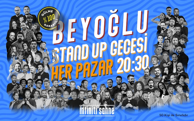 Stand Up Taksim / Beyoğlu Gecesi - Pazar 20:30