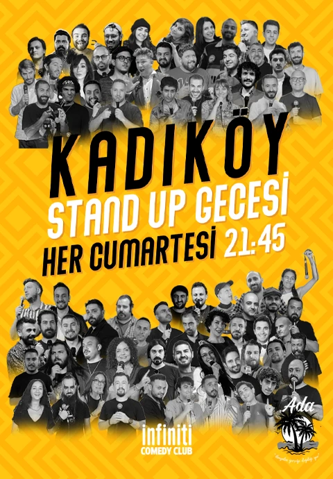 Kadıköy Stand up Gecesi Cumartesi 21:45