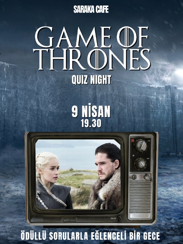 Game Of Thrones Quiz Night