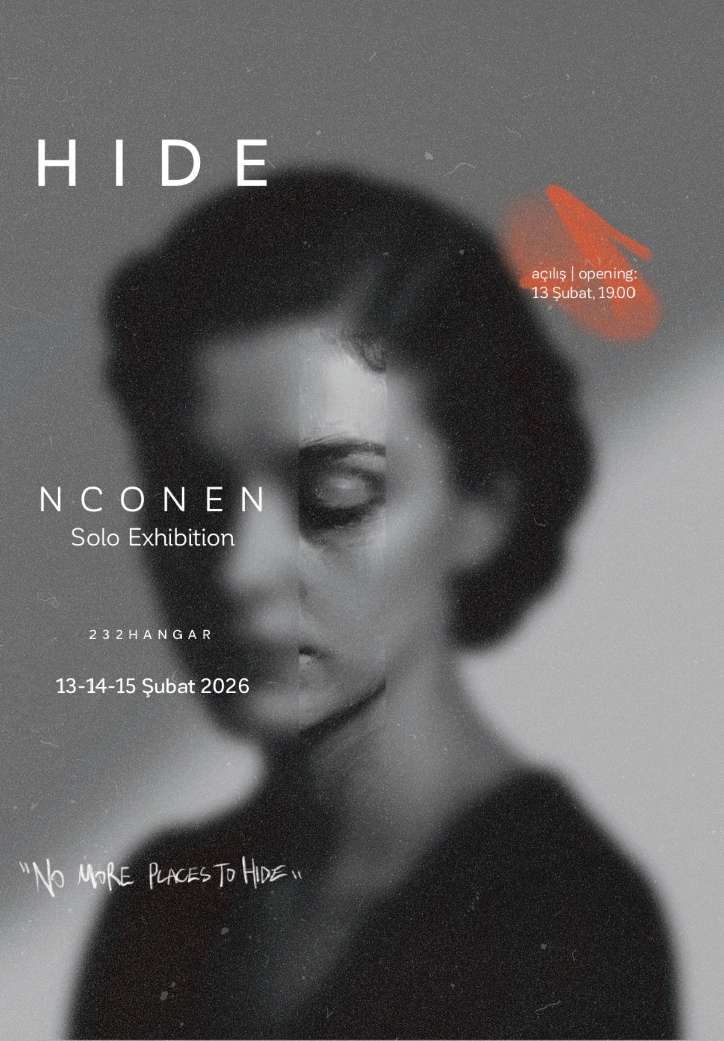 Nconen “HIDE” Solo Exhibition & Event