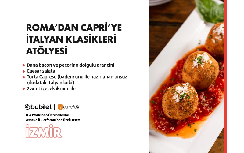 TCA | Roma’dan Capri’ye: İtalyan Klasikleri Atölyesi