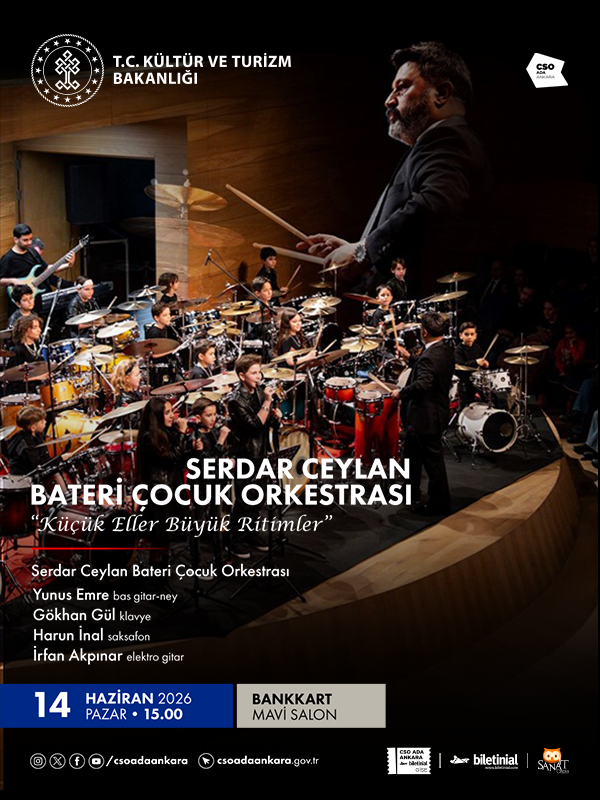 Serdar Ceylan Bateri Çocuk Orkestrası “Küçük Eller Büyük Ritimler”