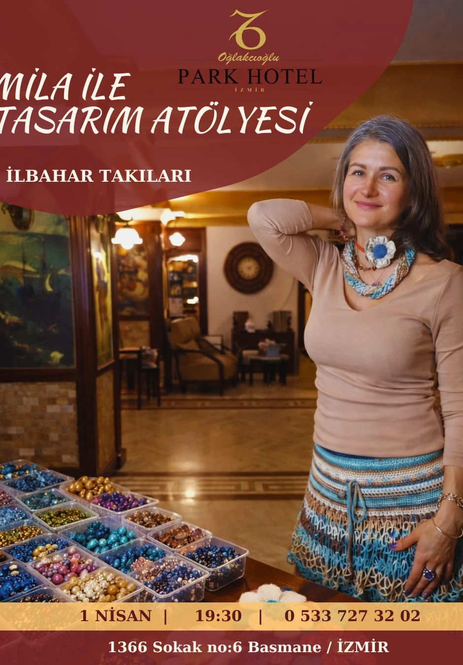 Mila ile Tasarım Atölyesi “İlkbahar Takıları”