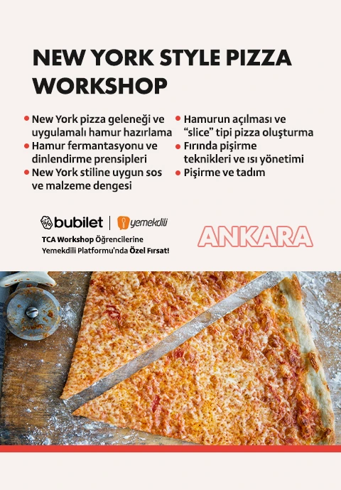 TCA | New York Style Pizza Workshop (dollar slice deneyimi)
