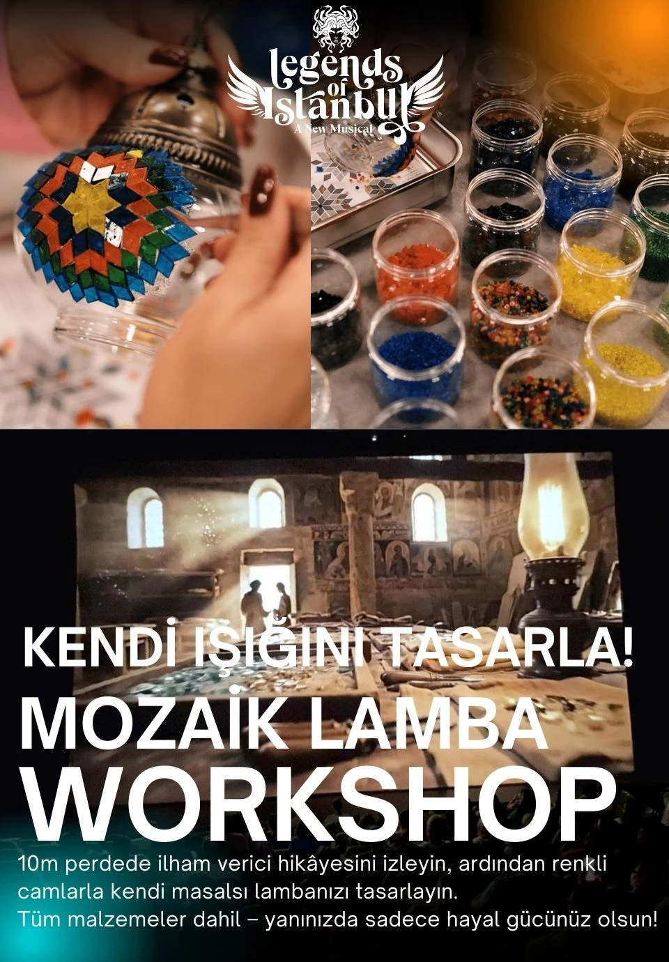 Mozaik Lamba Atölyesi – Ayasofya Karşısında Film Gösterimli