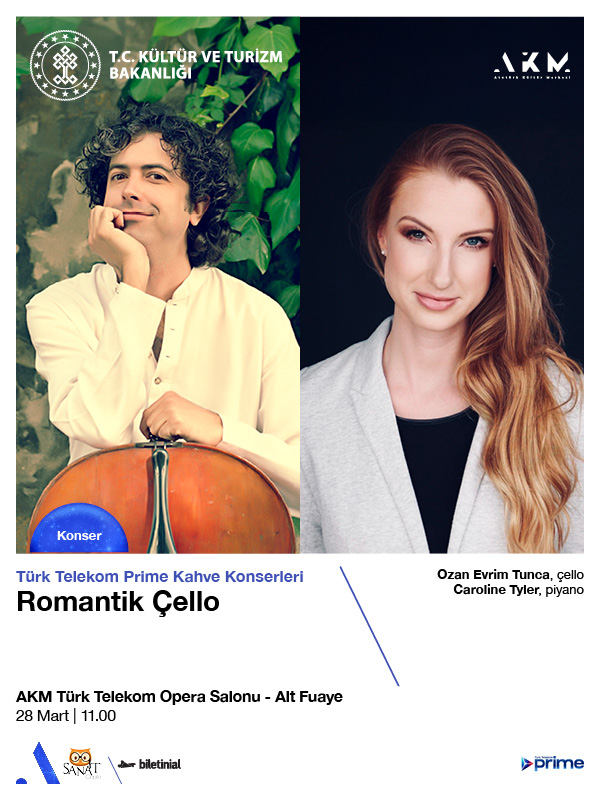 Türk Telekom Prime Kahve Konserleri Romantik Çello