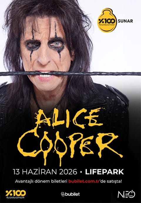 %100 Metal Sunar: Alice Cooper