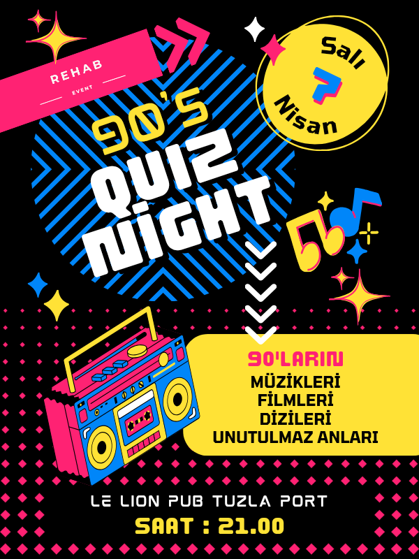 90'lar Quiz Night