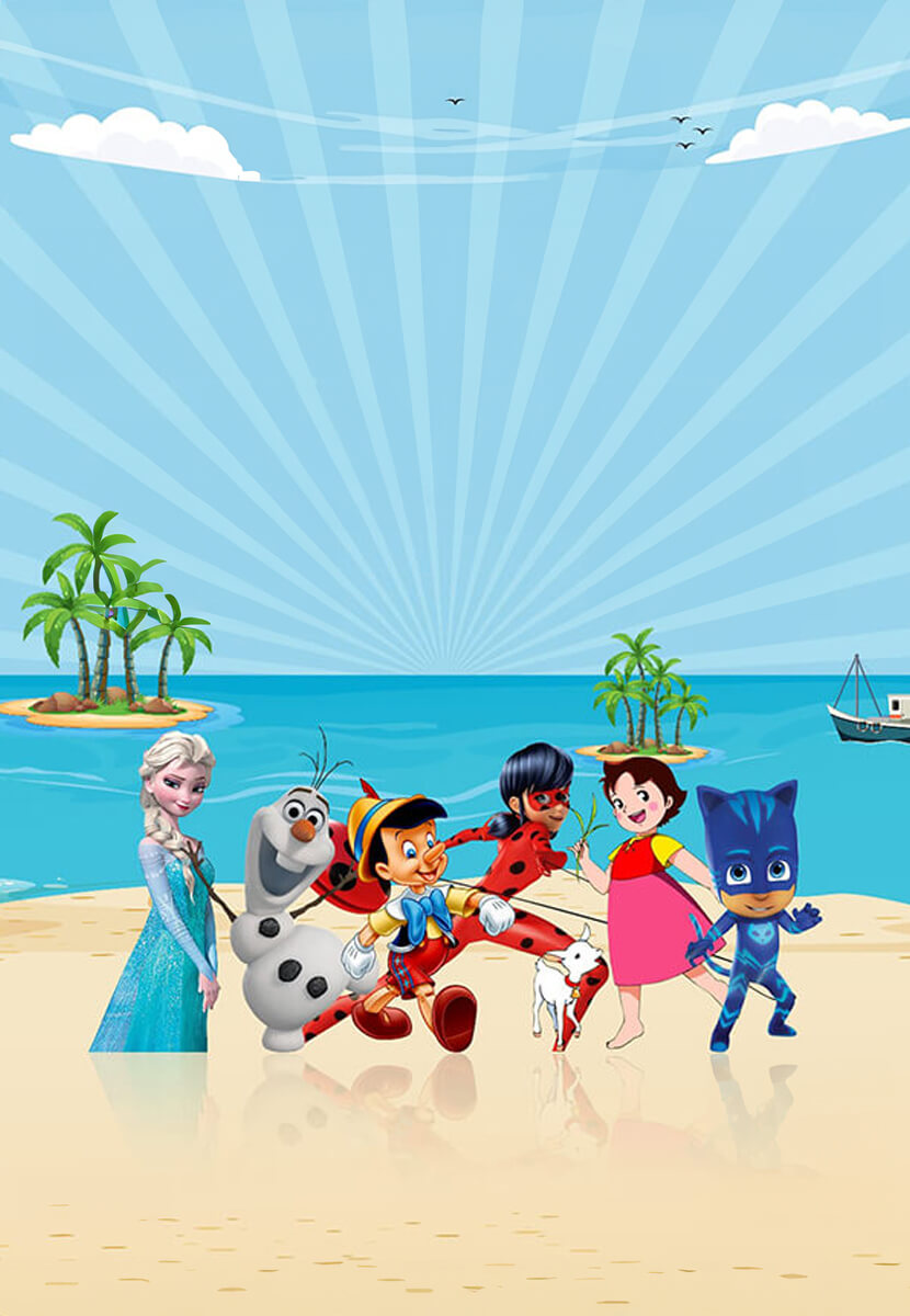 Sevimli Kahramanlar Hayal Adası'nda