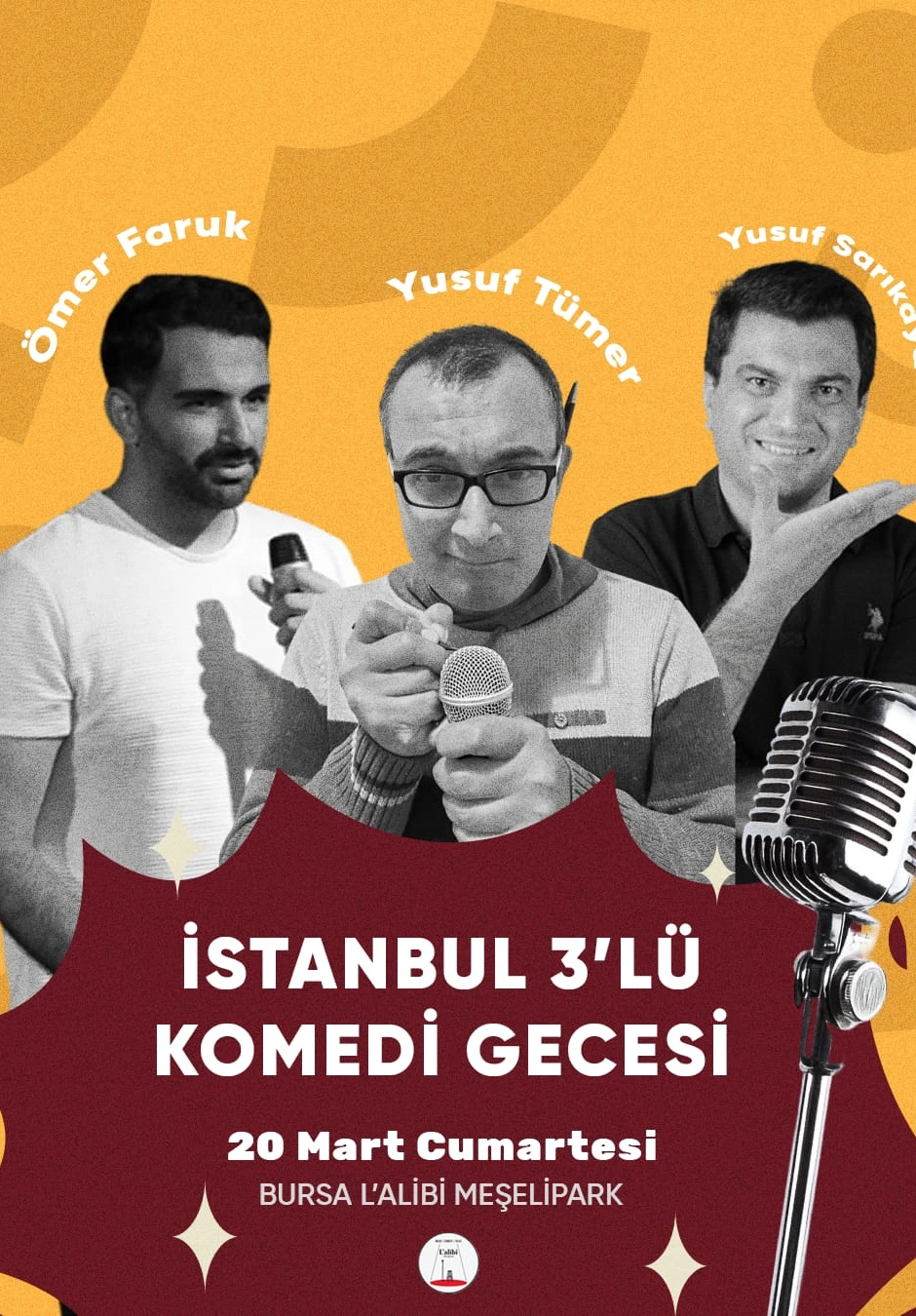 Üçlü Komedi Gecesi