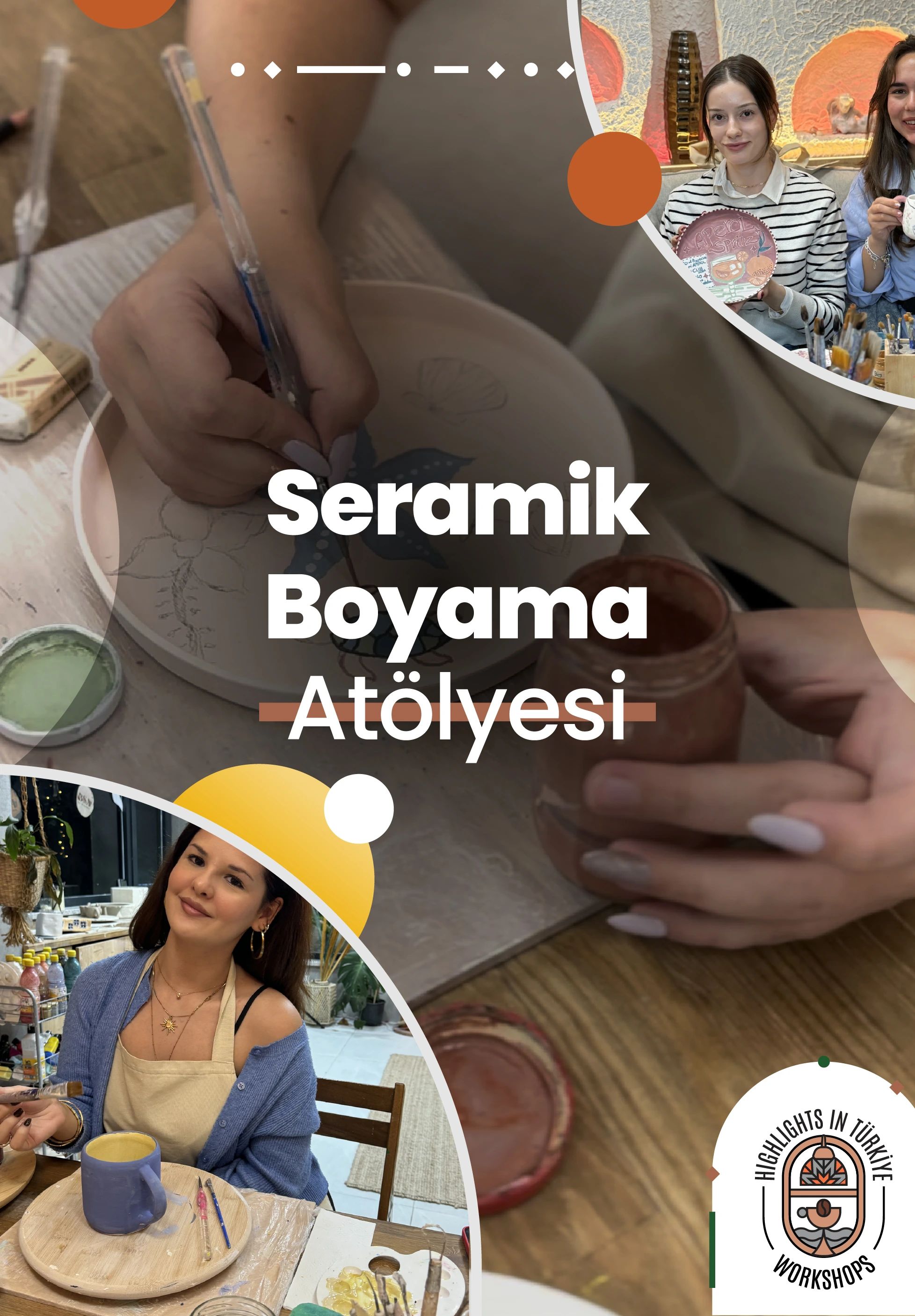 Highlights in Türkiye Workshop | Seramik Boyama Atölyesi