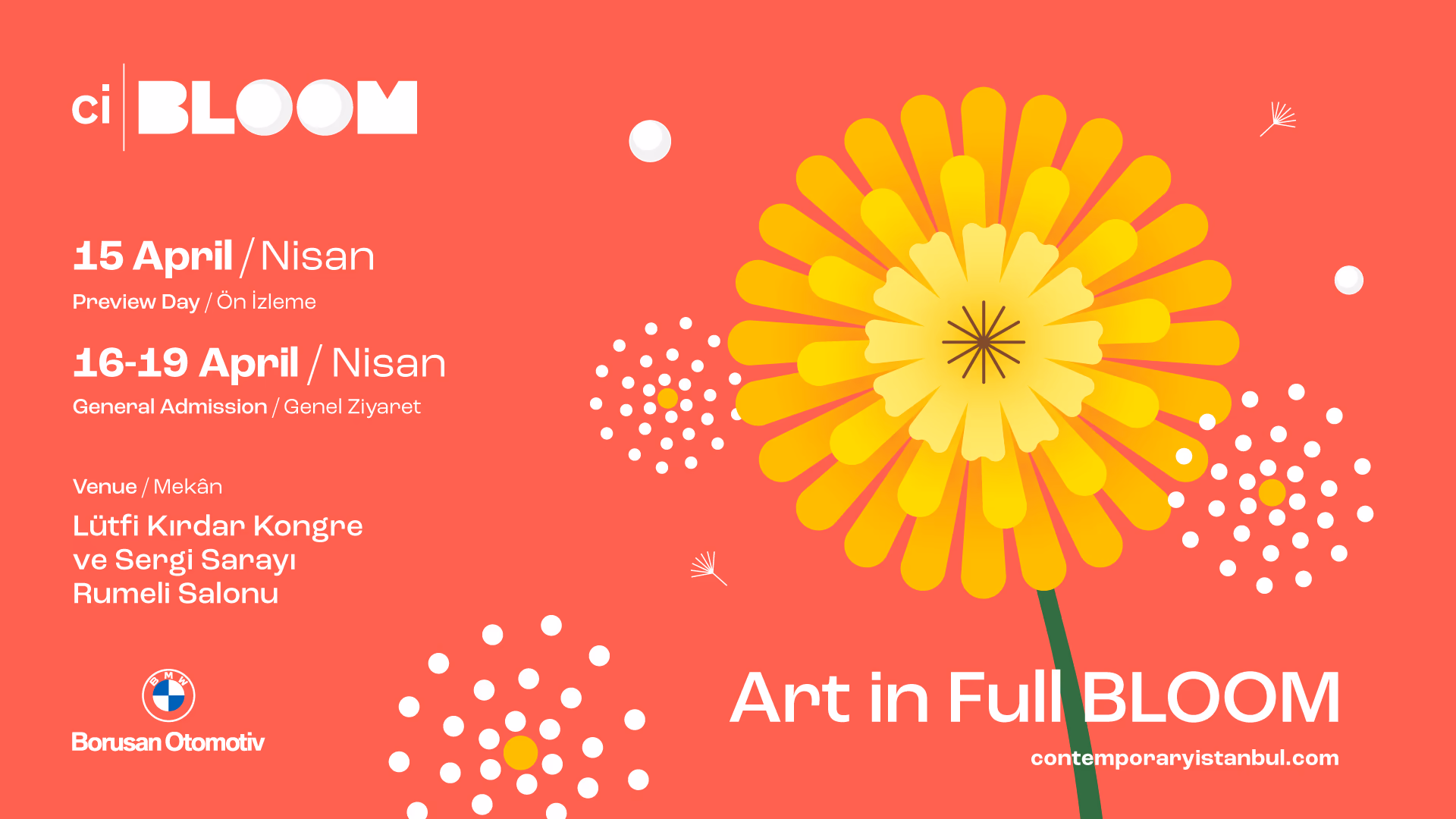 CI Bloom 2026 - Hafta Sonu