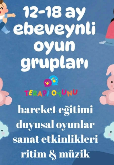 12-18 Ay Ebeveynli Oyun Grupları