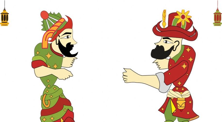Karagöz ile Hacivat Geleneksel Gölge Oyunu