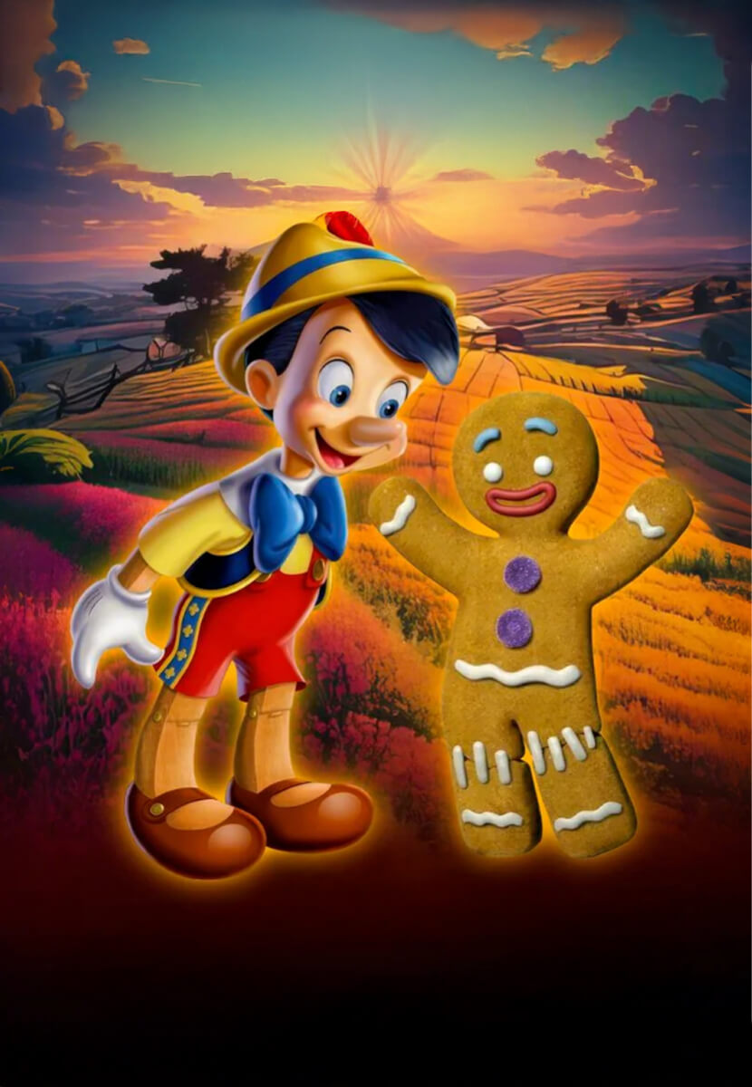 Pinokyo ve Kurabiye Adam