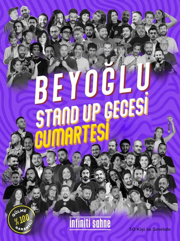 Stand up Taksim I Beyoğlu Gecesi Cumartesi