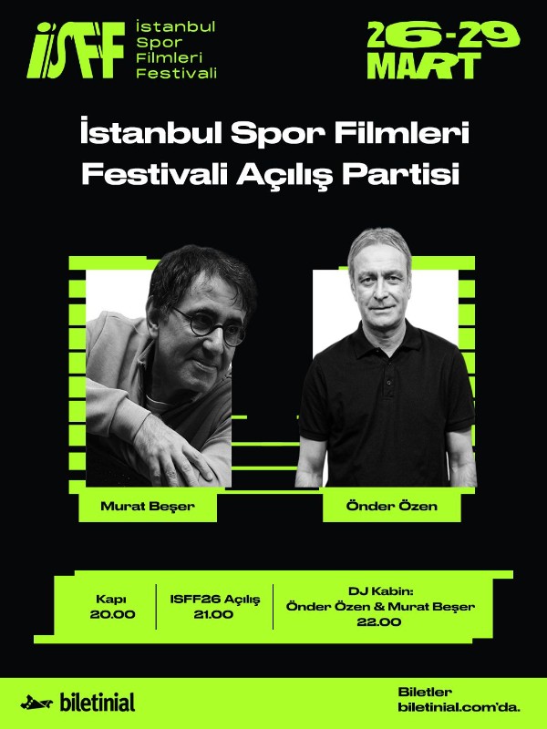 İstanbul Spor Filmleri Festivali Açılış Partisi