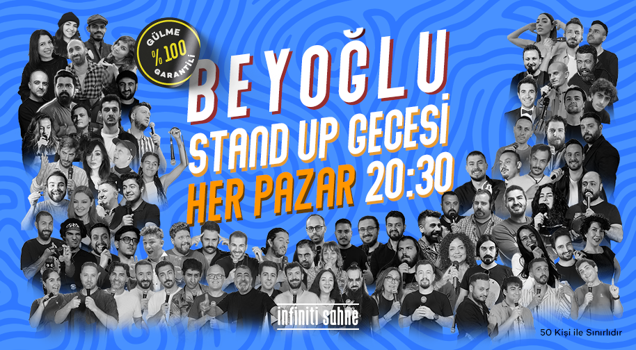 Stand Up Taksim Beyoğlu Gecesi Pazar