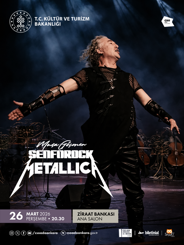 Musa Göçmen SENFOROCK Metallica – Ankara