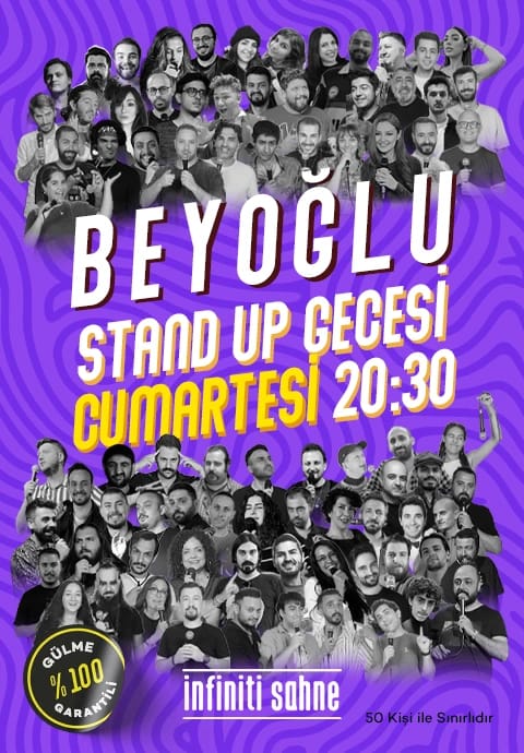 Stand Up Taksim / Beyoğlu Gecesi - Cumartesi 20:30