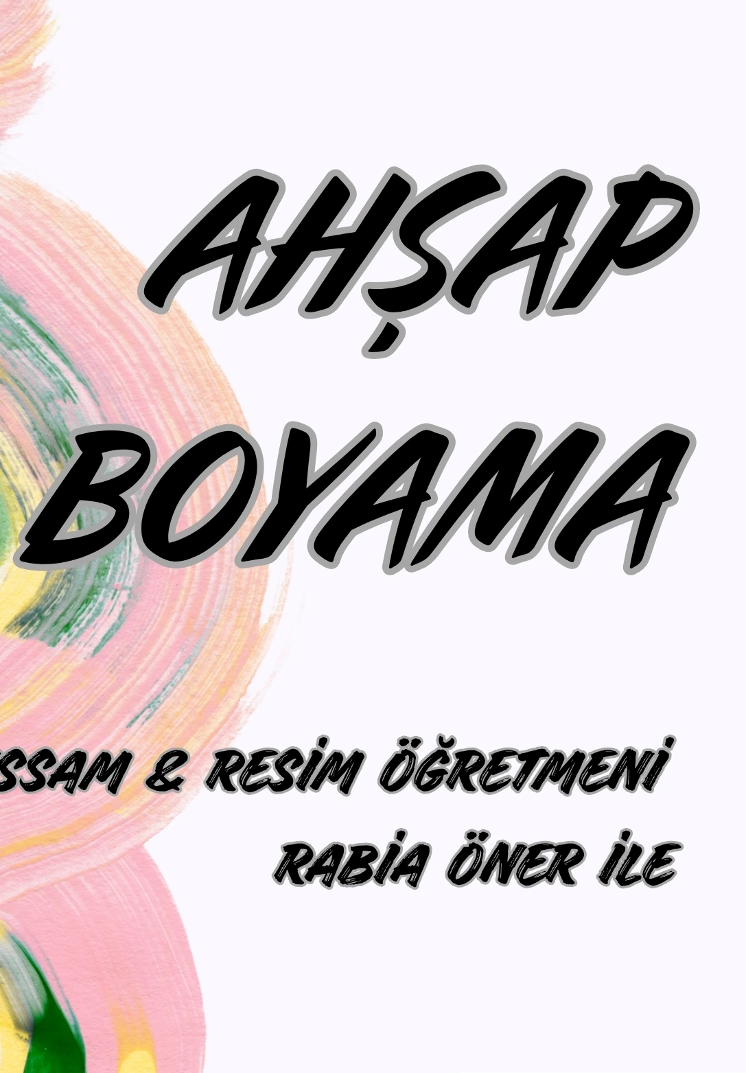 Ahşap Boyama - Yetişkin Workshop