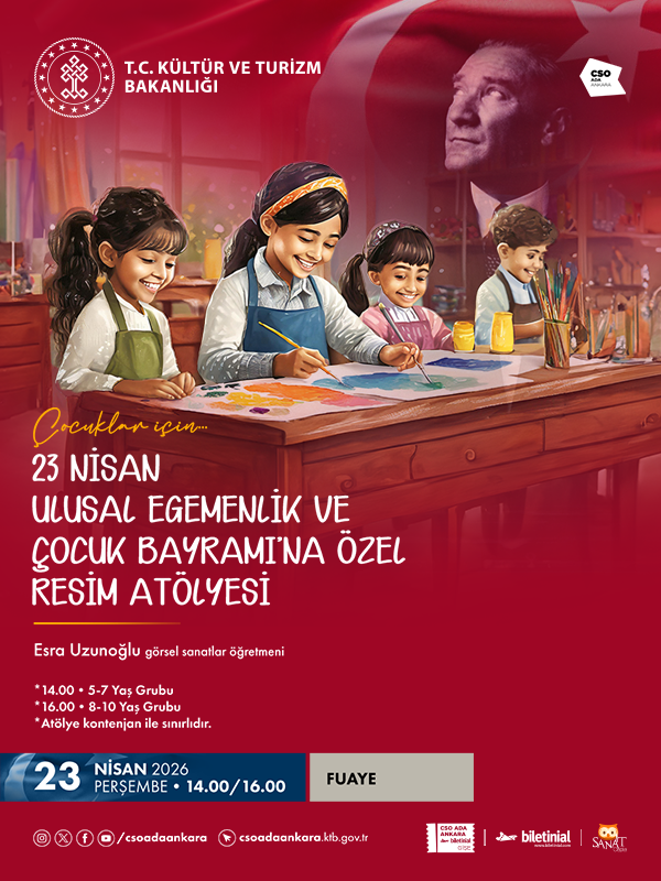 23 Nisan Ulusal Egemenlik ve Çocuk Bayramı’na Özel Resim Atölyesi